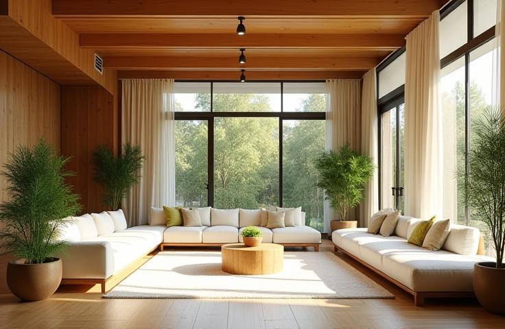 Eco-home with sustainable interior features in Corowa